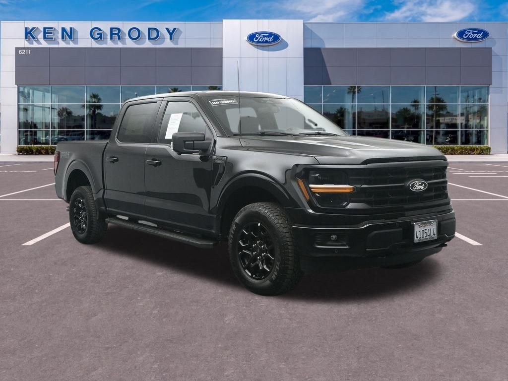 New 2026 Agate Black Metallic Ford XLT image 1