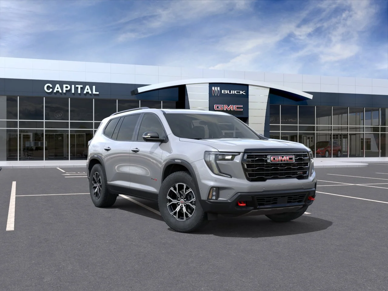 New 2026 Sterling Metallic GMC AT4 AWD image 2