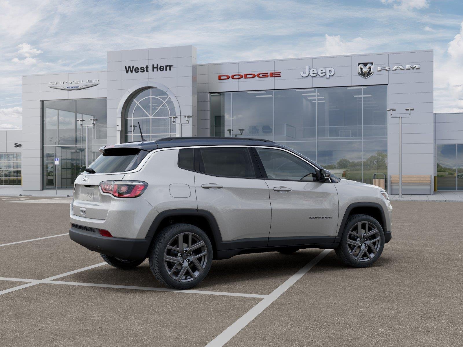 New 2026 Silver Zynith Metallic Clearcoat Jeep COMPASS LIMITED ALTITUDE 4X4 image 4