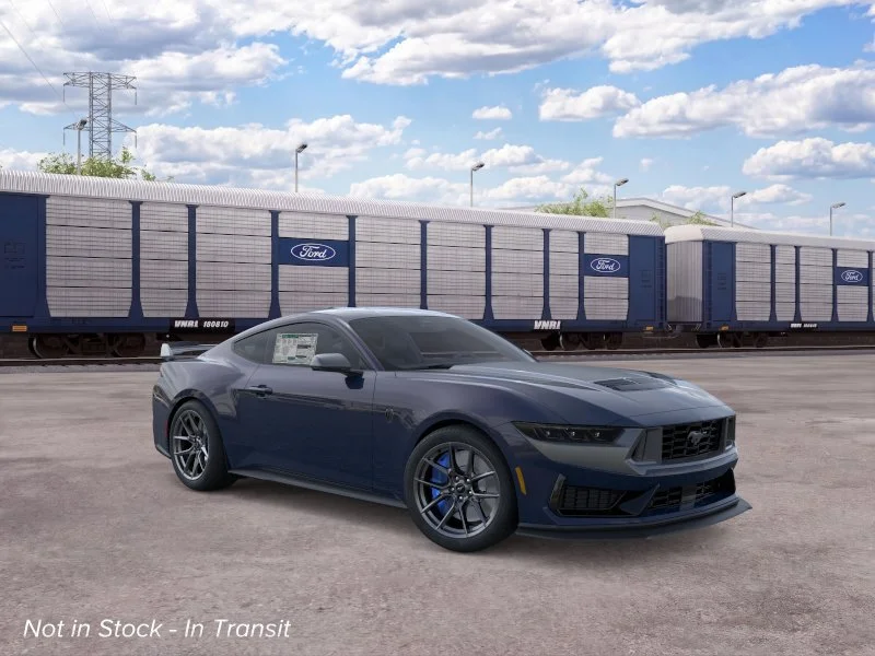 New 2026 Blue Ember Metallic Ford Dark Horse image 7
