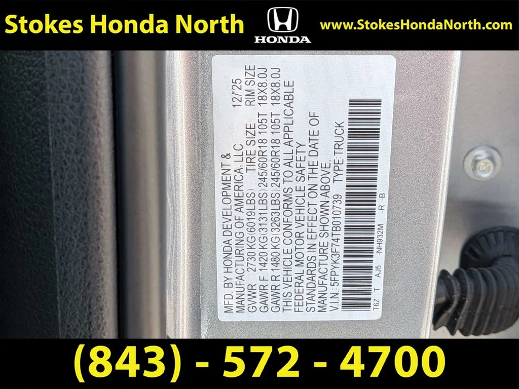 Used 2026 Silver Honda TrailSport+ image 7