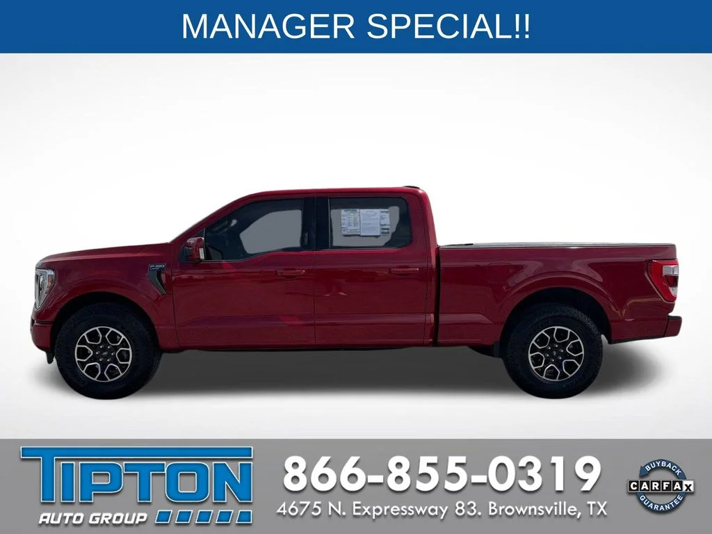 Used 2022 Red Ford Lariat image 7
