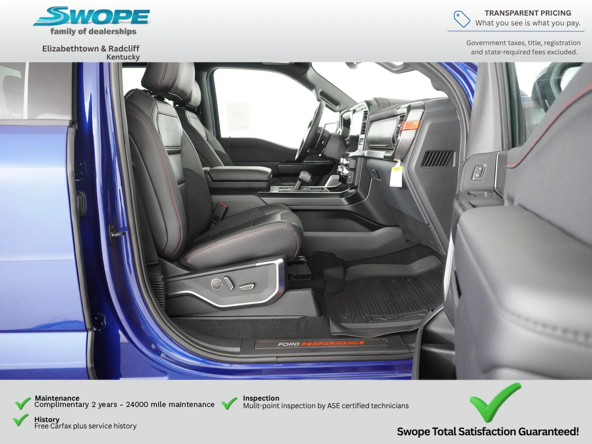 New 2026 Argon Blue Metallic Ford Raptor image 9