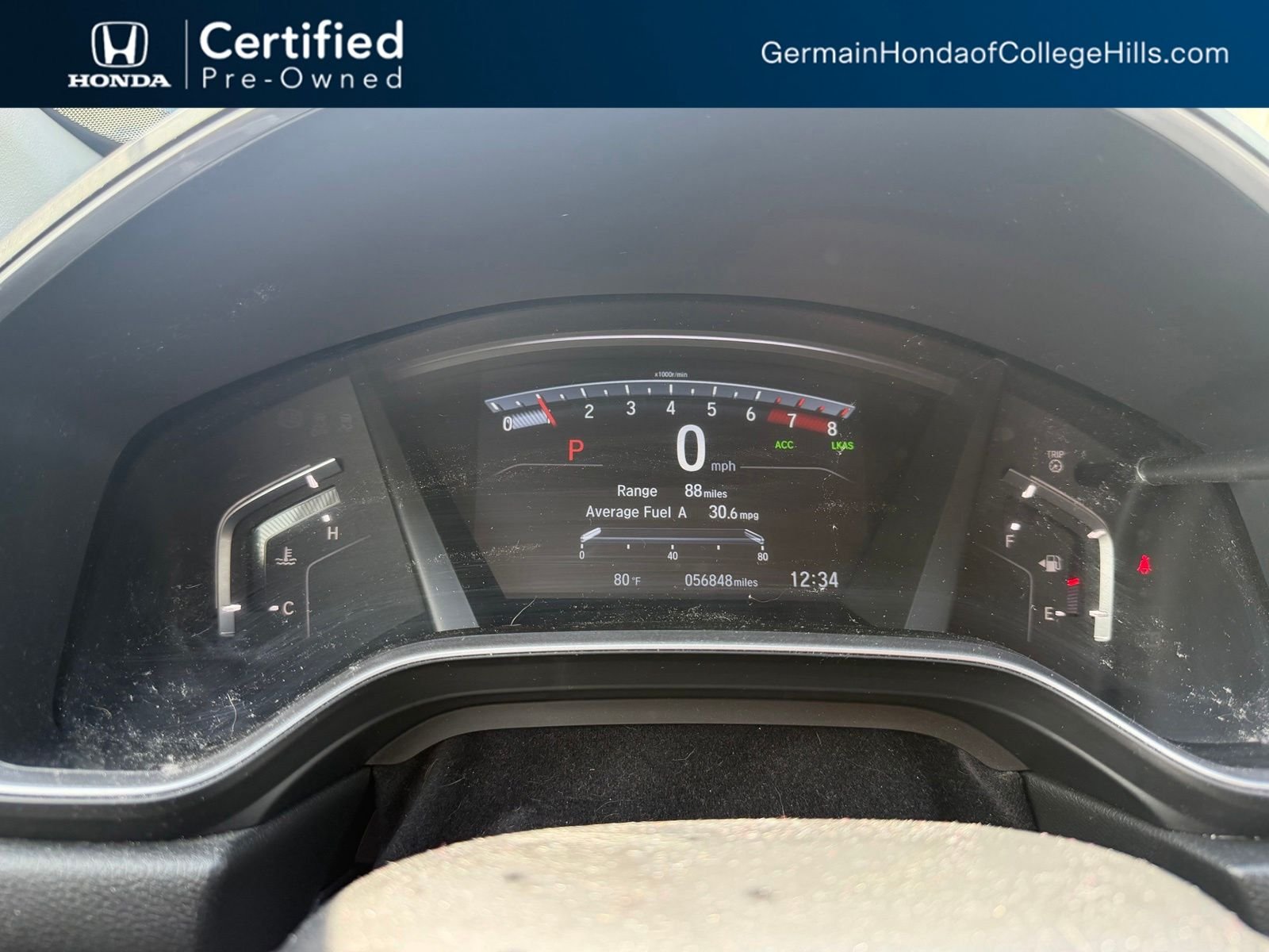 Certified Used 2021 Platinum White Pearl Honda AWD TOURING image 19