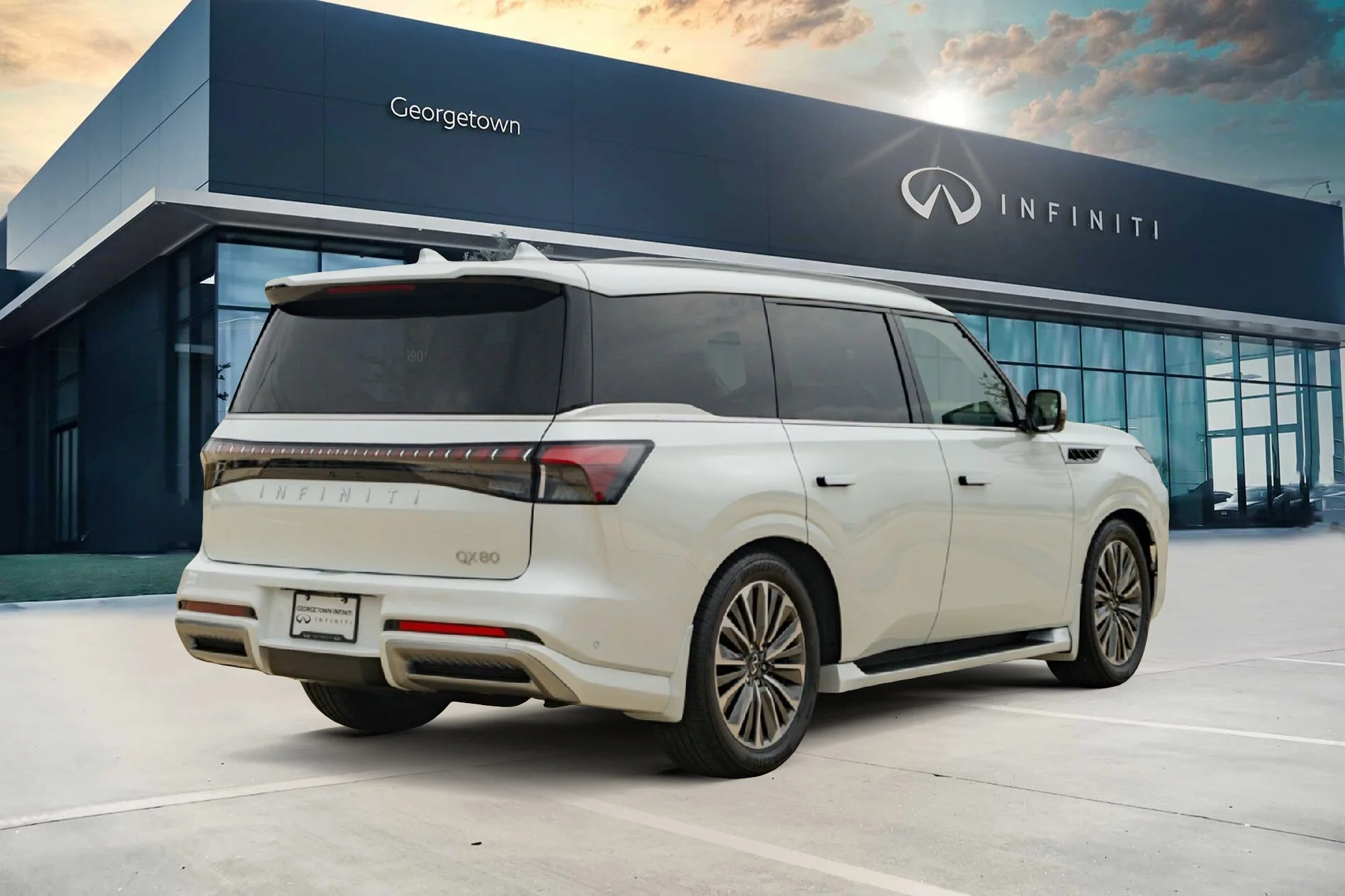 Certified Used 2027 White INFINITI LUXE image 5