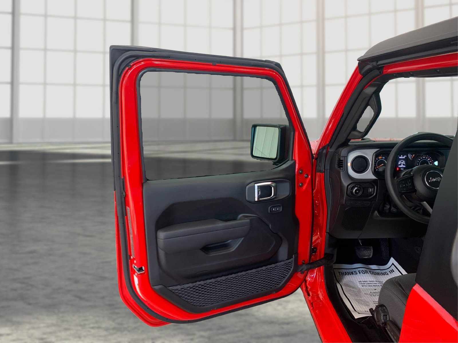 New 2026 Firecracker Red Clear-Coat Exterior Paint Jeep Sport image 18