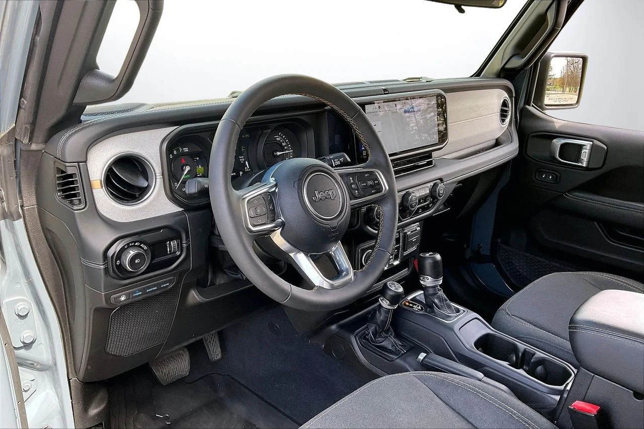 Certified Used 2024 Gray Jeep Sahara 4xe image 19