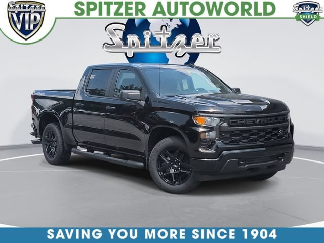 Black 2026 Chevrolet Silverado 1500 Pickup Truck Four-Wheel Drive 8-Speed Automatic