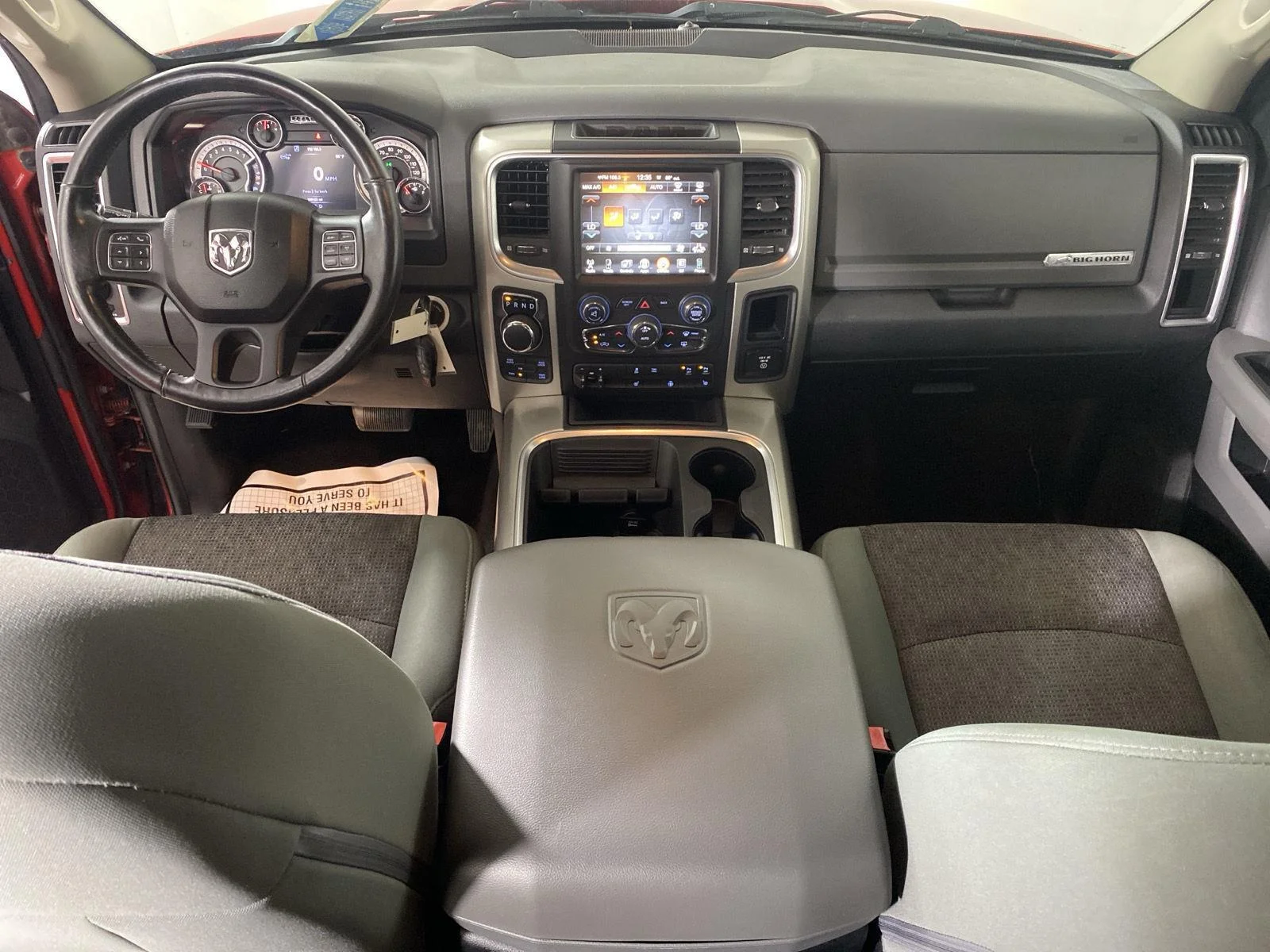 Used 2017 Flame Red Clearcoat Ram Big Horn image 14
