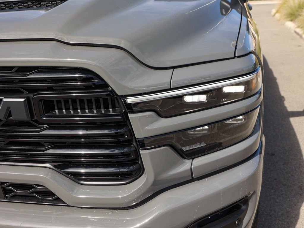 New 2026 Ceramic Gray Clear-Coat Exterior Paint RAM Laramie image 9