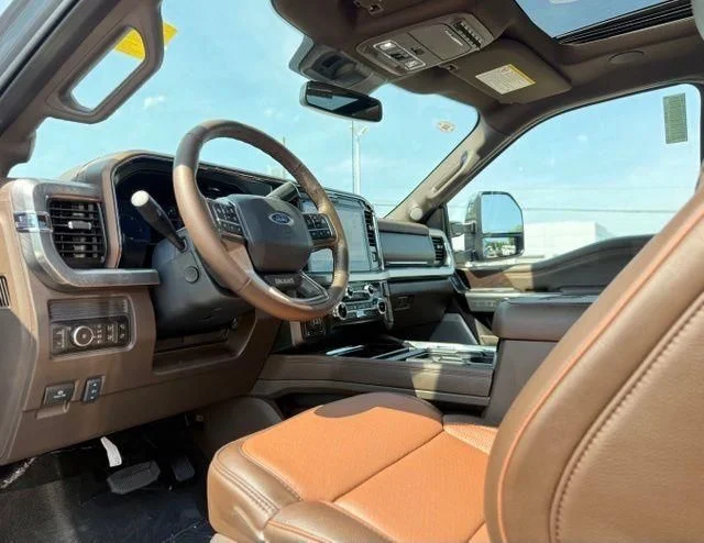 New 2026 Glacier Gray Metallic Tri-Coat Ford F-350® King Ranch® image 15