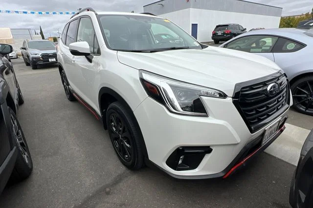 Used 2023 White Subaru Sport image 3
