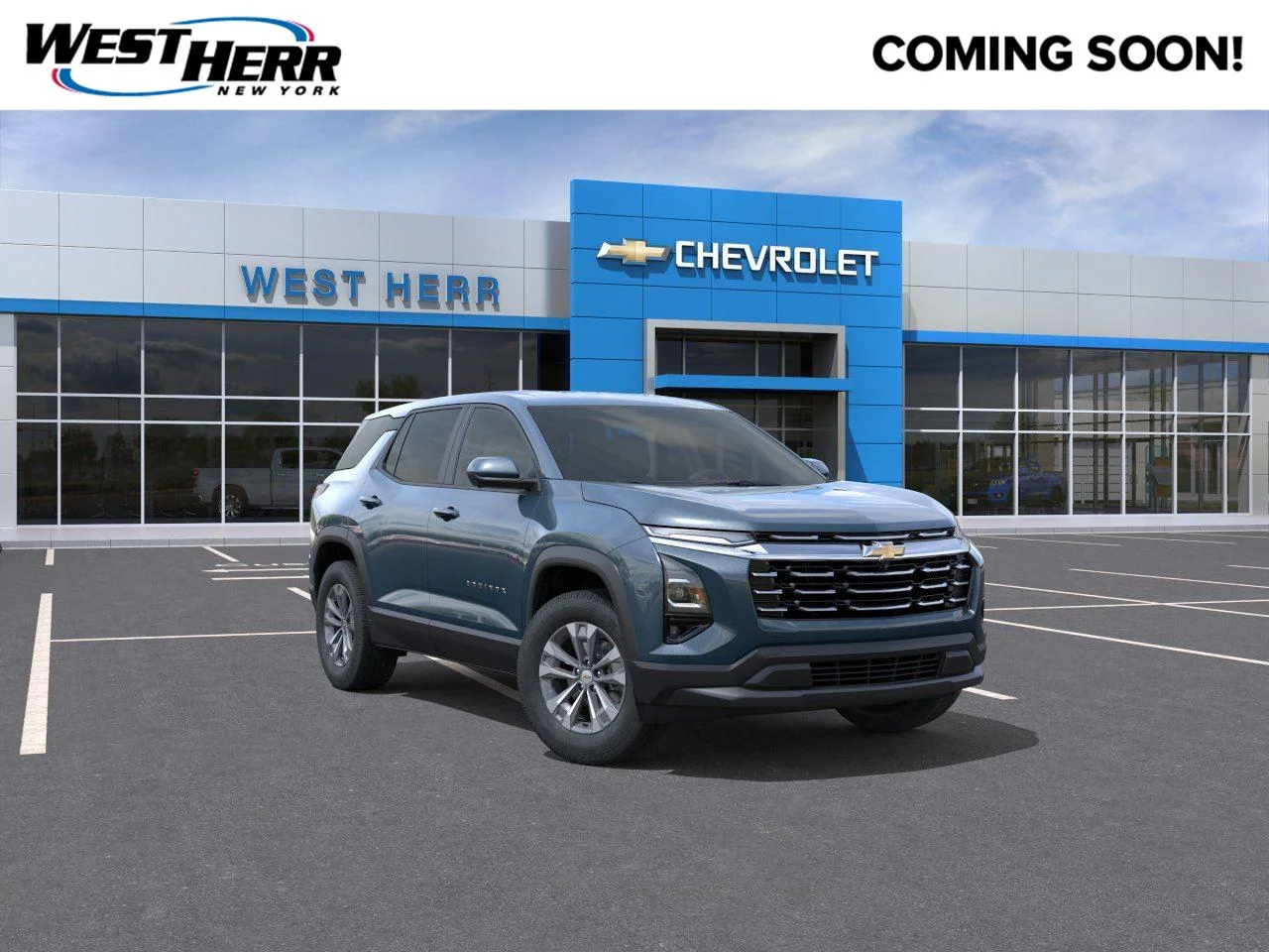 New 2026 Lakeshore Blue Metallic Chevrolet LT image 1