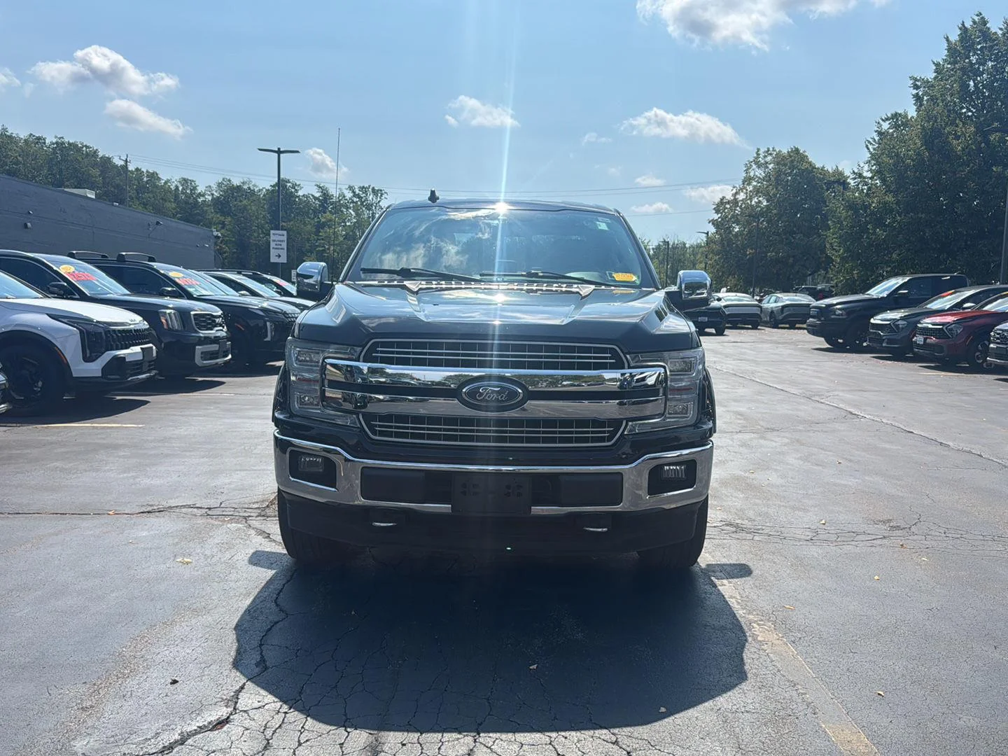 Used 2019 Agate Black Ford LARIAT image 2