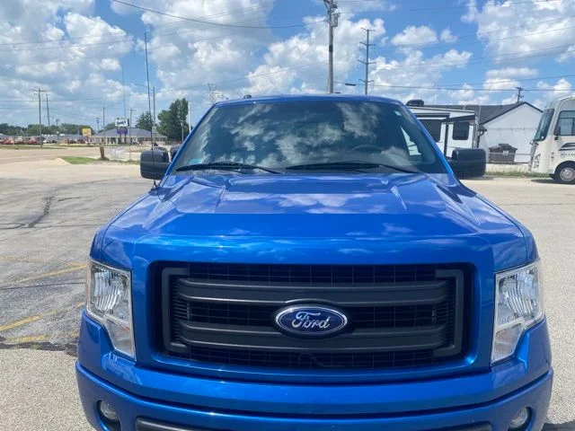 Used 2013 Blue Flame Metallic Ford STX image 3