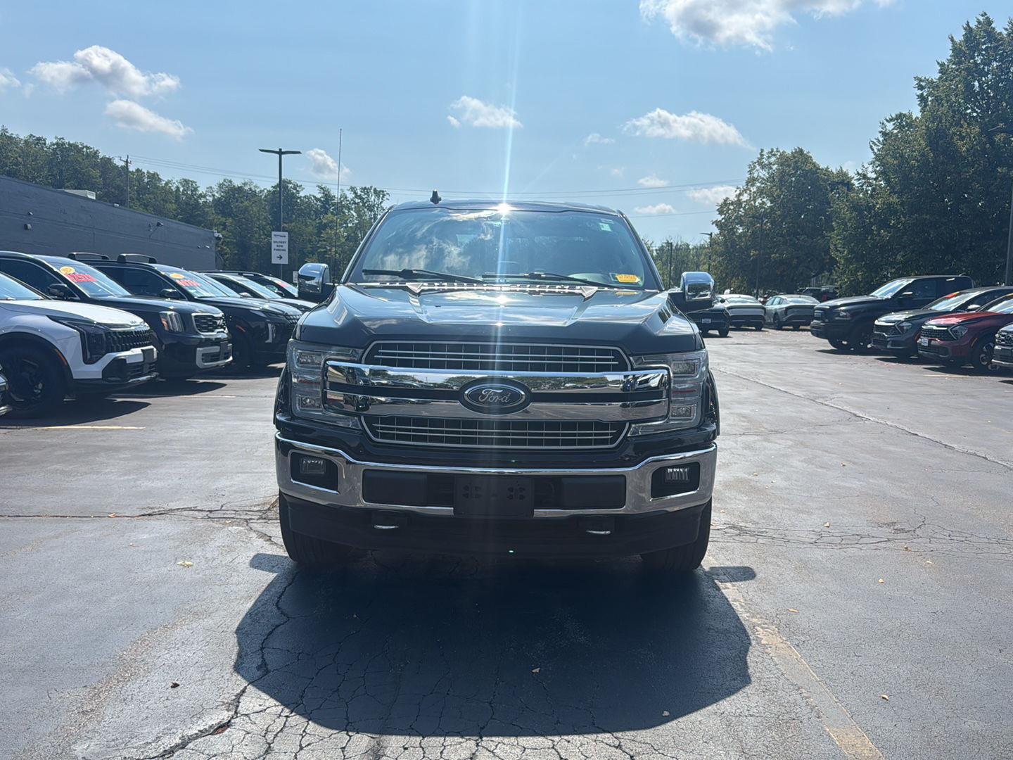 Used 2019 Agate Black Ford LARIAT image 2