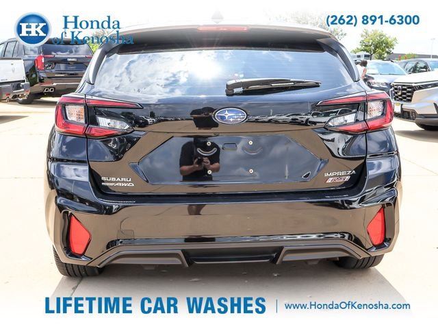 Used 2024 Crystal Black Silica Subaru 2.5RS image 4