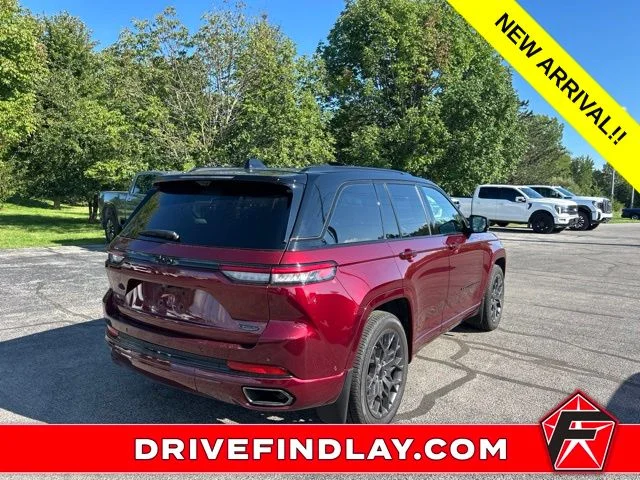 Used 2025 Red Jeep Summit Reserve image 8