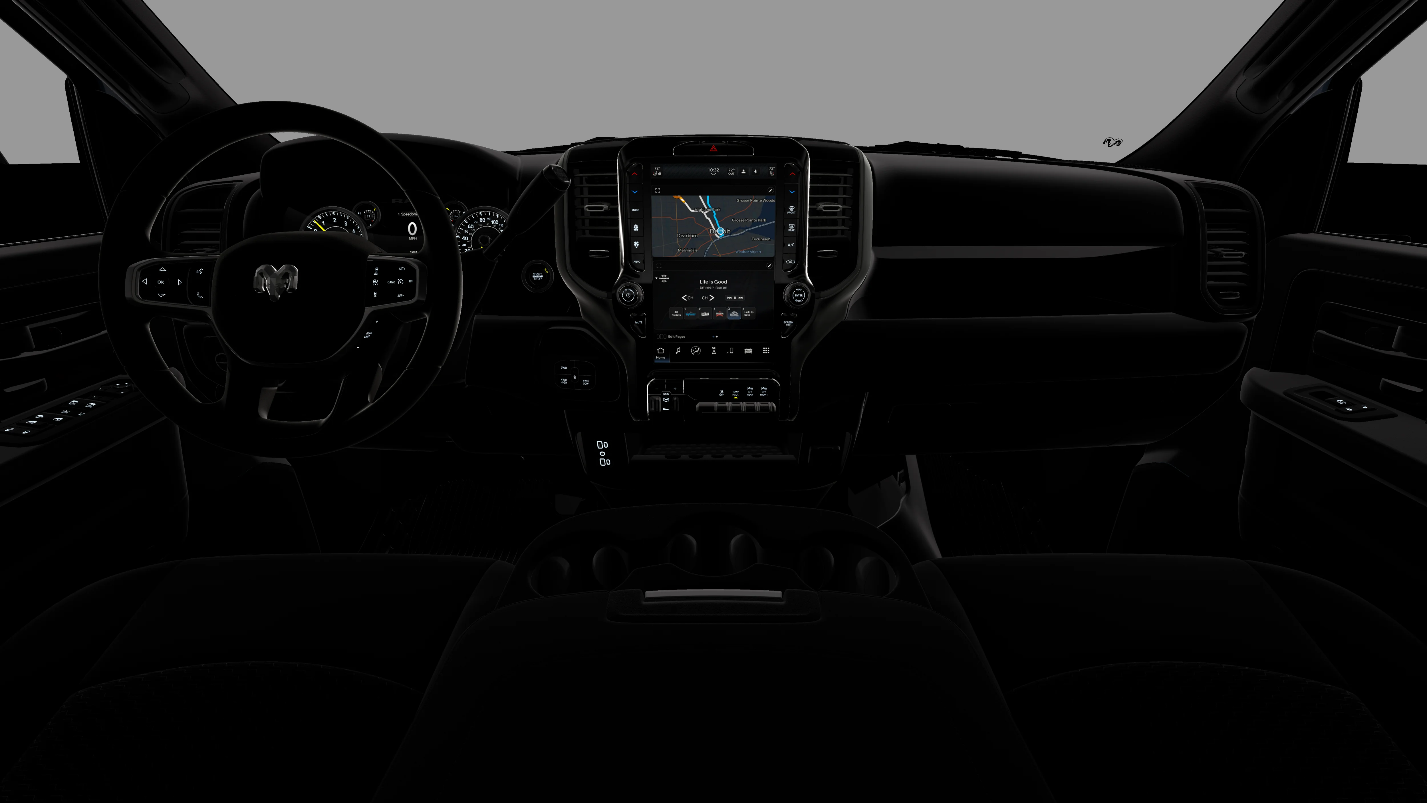 New 2026 Forged Blue Metallic Exterior Paint RAM Warlock image 18