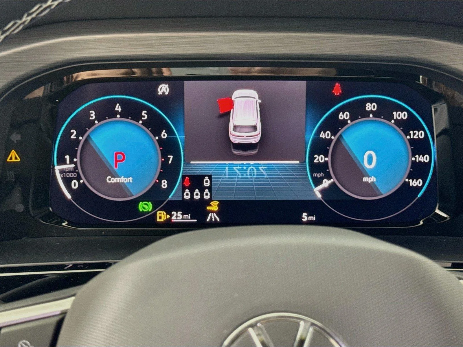 New 2026 Opal White Pearl Volkswagen 2.0T SE w/Technology image 12