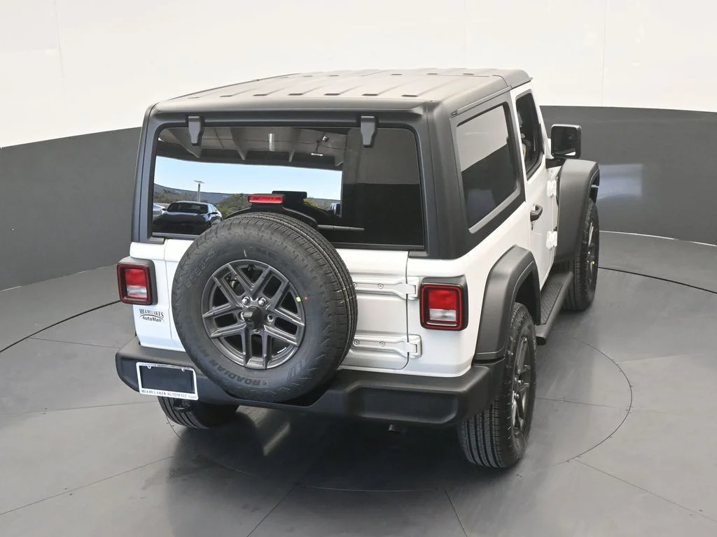 New 2026 Bright White Clear-Coat Exterior Paint Jeep Sport image 38