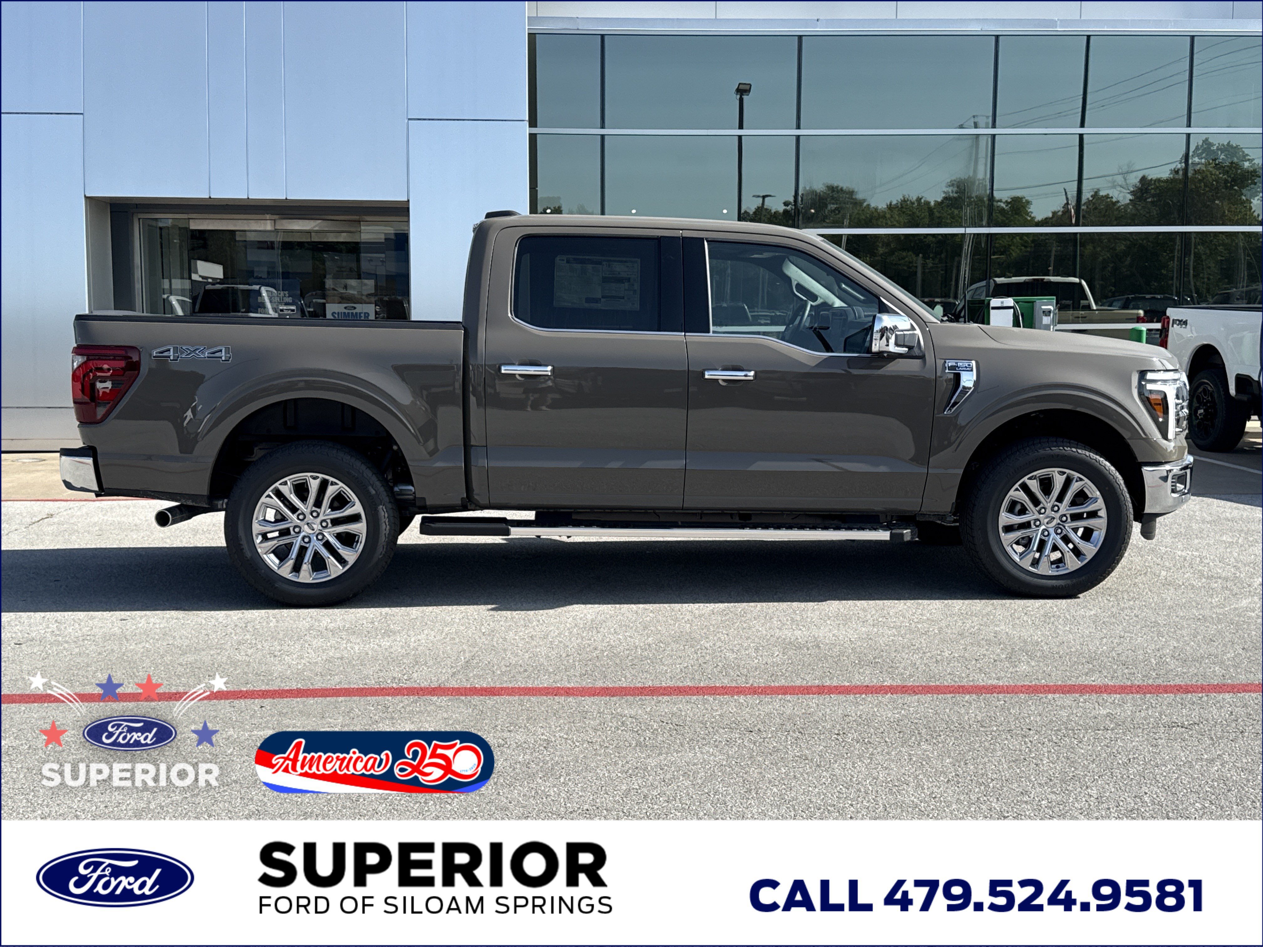 New 2026 Marsh Gray Ford Lariat 4WD image 2