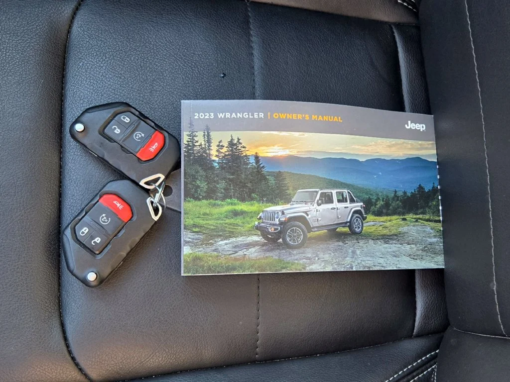Certified Used 2023 Black Jeep Sahara 4xe image 10