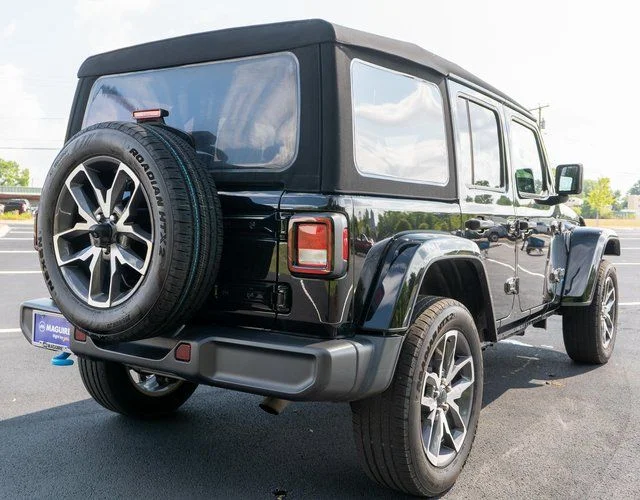 Used 2024 Black Jeep Sport S 4xe image 6