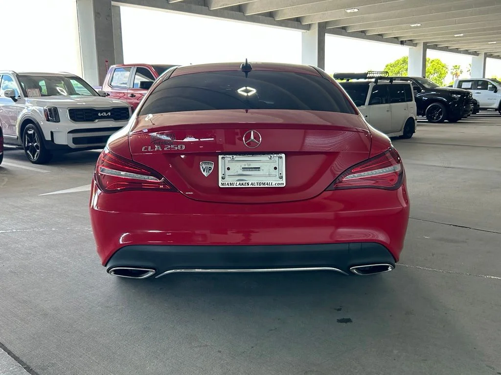 Used 2019 Red Mercedes-Benz CLA 250 image 3