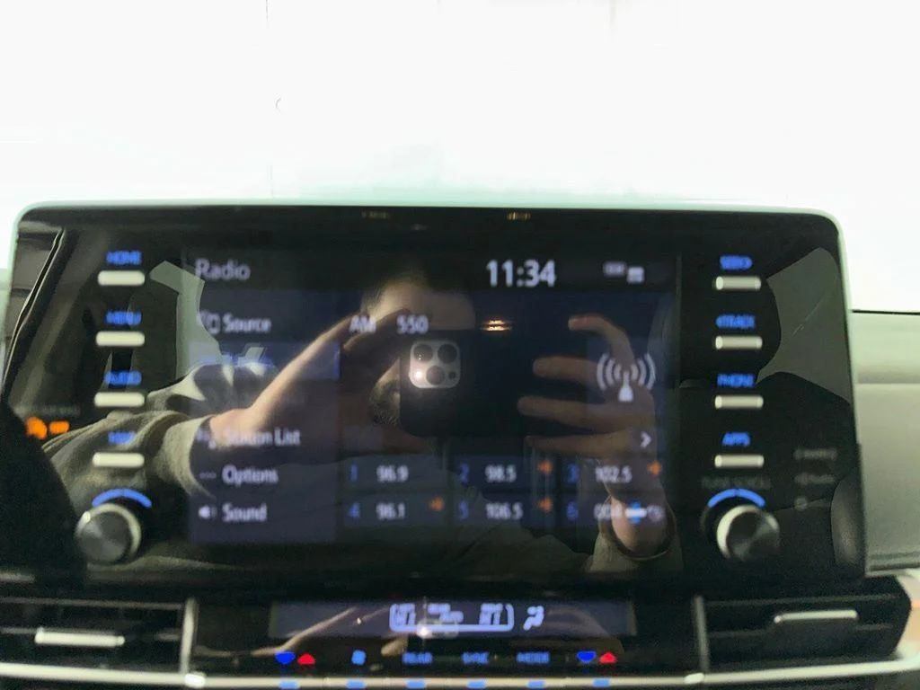 Used 2021 Celestial Silver Metallic Toyota XLE image 13