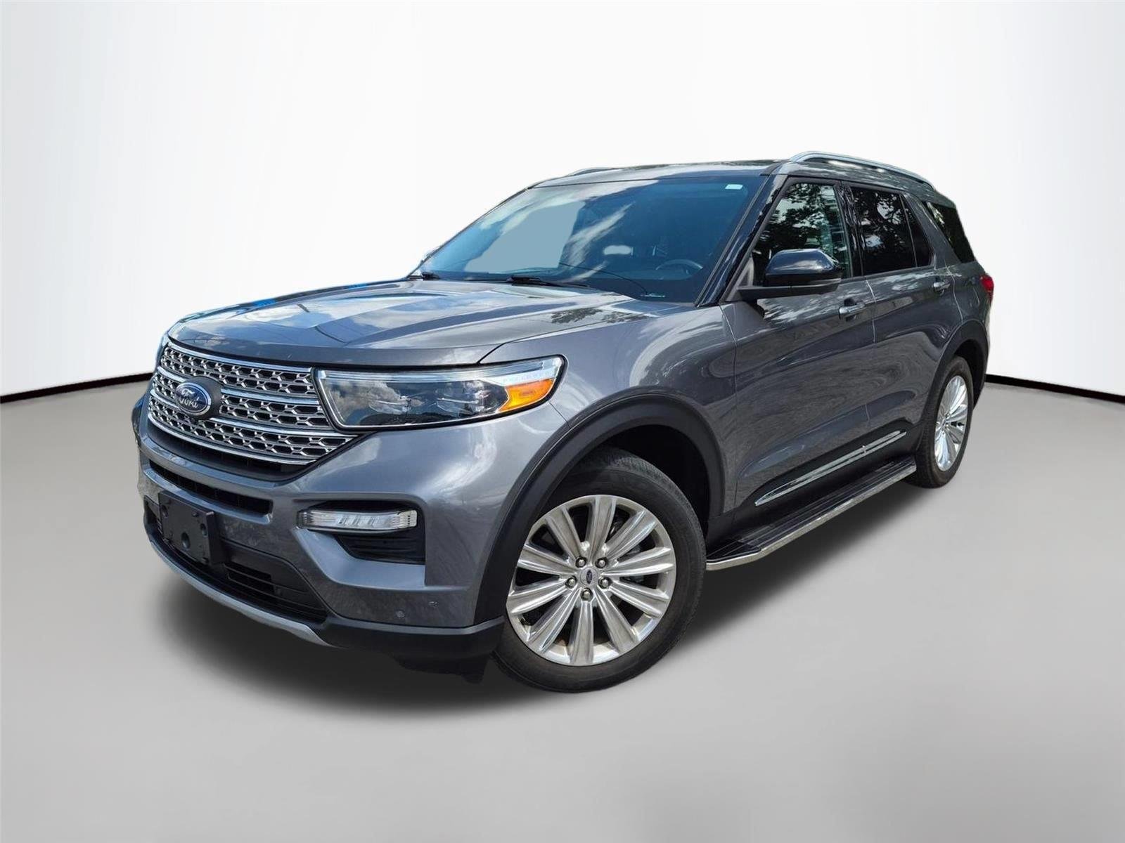 Used 2021 Carbonized Gray Metallic FORD LIMI image 1