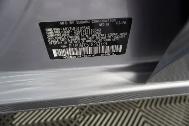 New 2026 Ice Silver Metallic Subaru Sport image 12