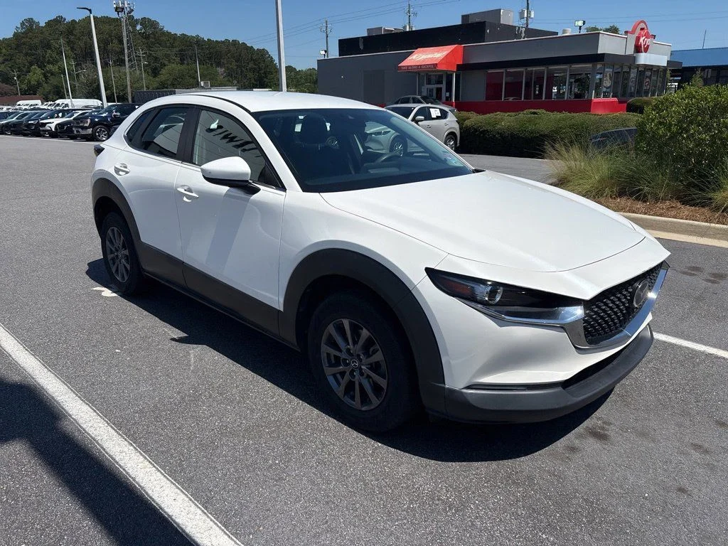 Used 2020 Snowflake White Pearl Mazda S image 2