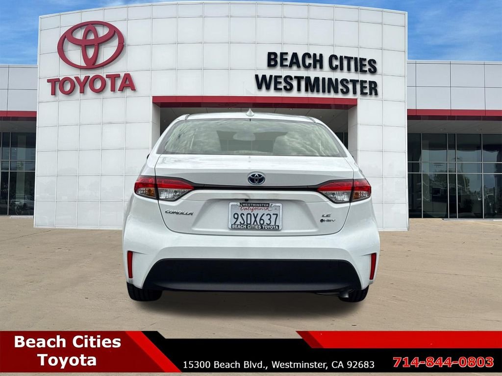 Certified Used 2025 White Toyota LE image 10