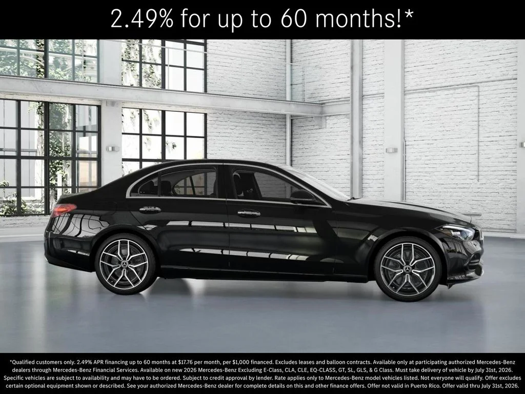 New 2026 Black Mercedes-Benz C 300 image 15
