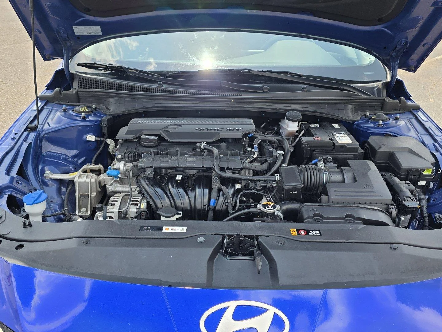 Used 2025 Intense Blue Hyundai SEL Convenience image 30