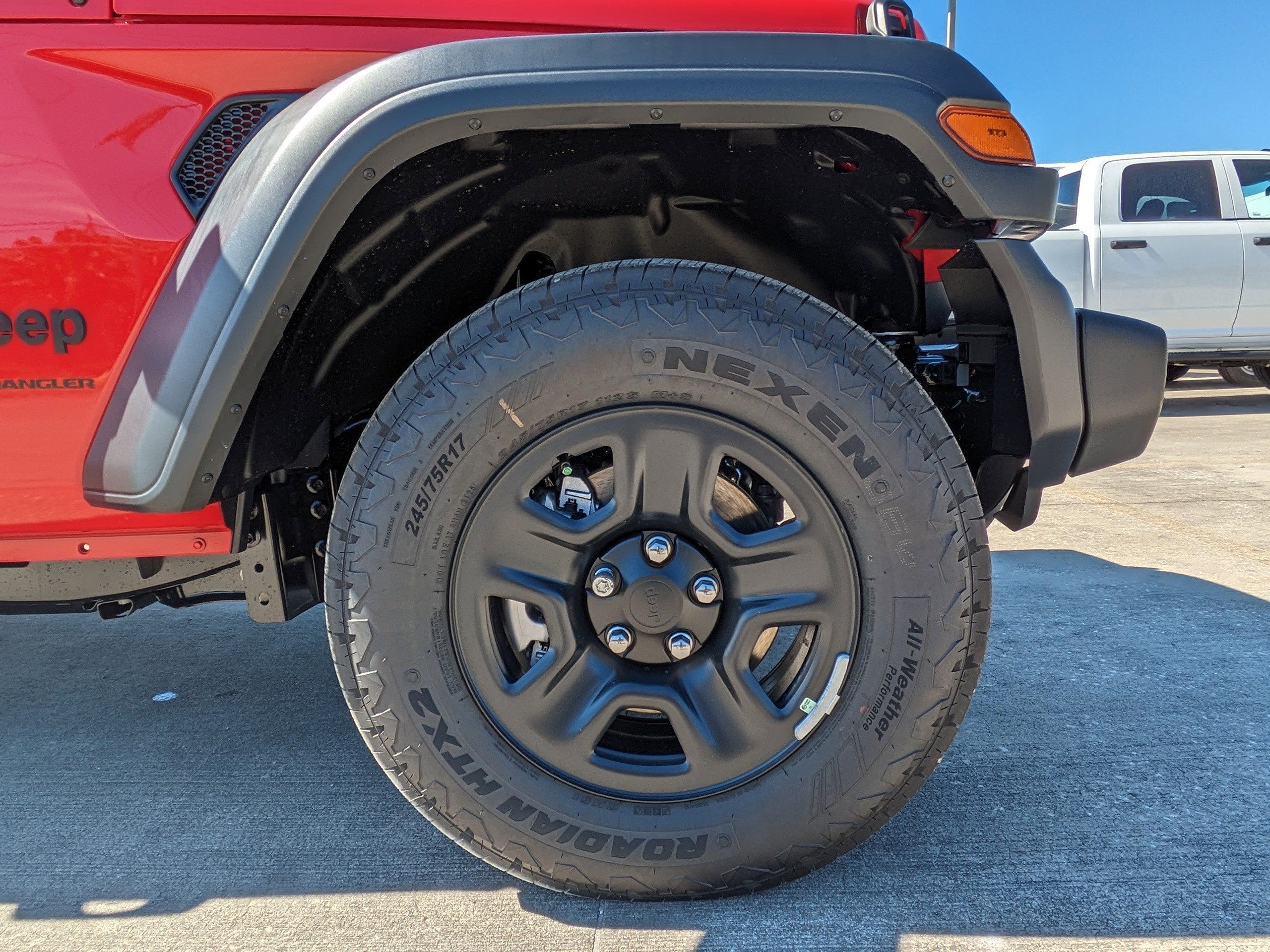 New 2026 Firecracker Red Clear-Coat Exterior Paint Jeep Sport image 10