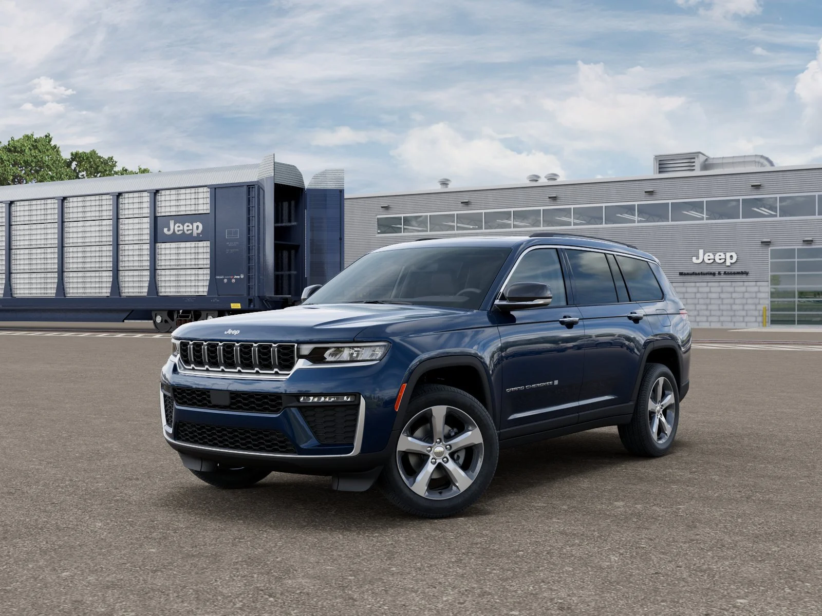 New 2026 Fathom Blue Pearlcoat Jeep Limited image 1