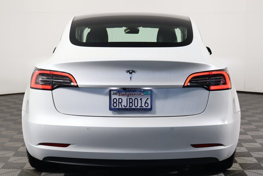 Used 2020 Pearl White Multi-Coat Tesla Standard image 5