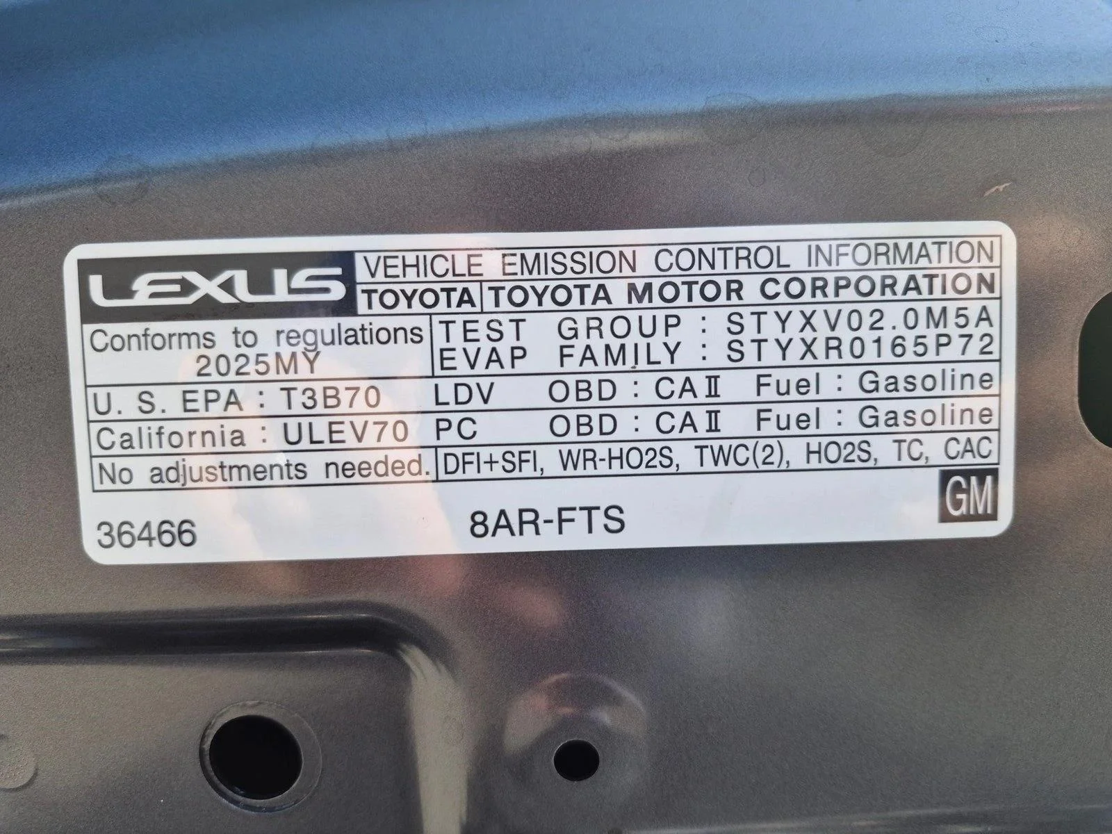 Certified Used 2025 Cloudburst Gray Lexus F SPORT DESIGN image 23