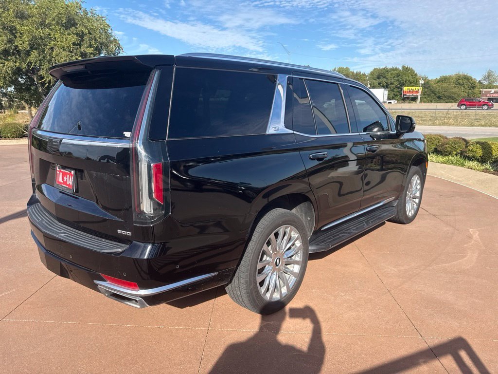 Used 2021 Black Cadillac Premium Luxury image 4