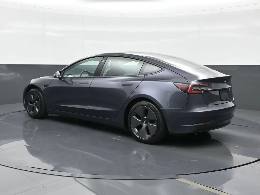 Used 2021 Gray Tesla Standard Range Plus image 3