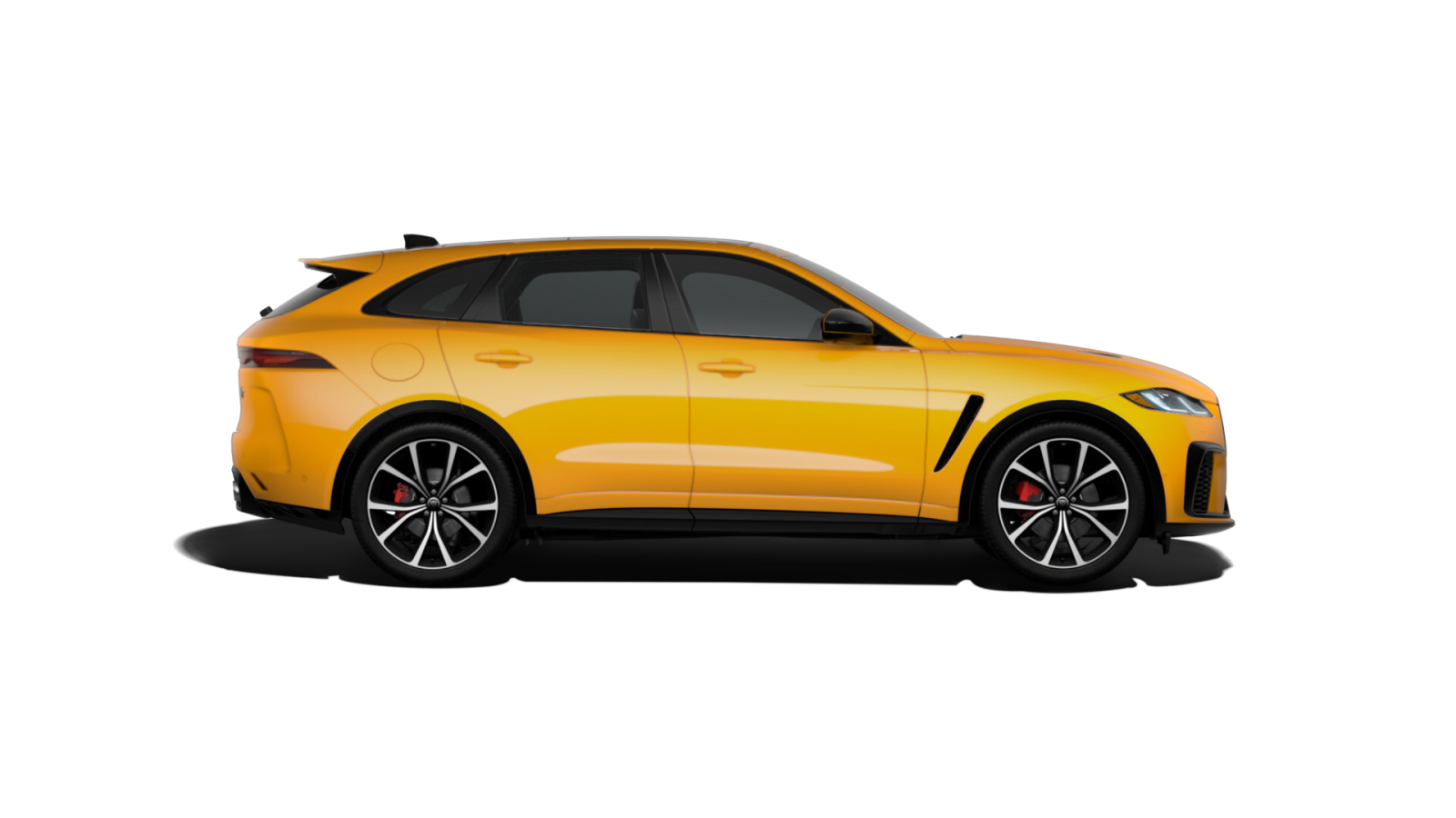 New 2026 Sorrento Yellow in Gloss Finish JAGUAR SVR 575PS image 3