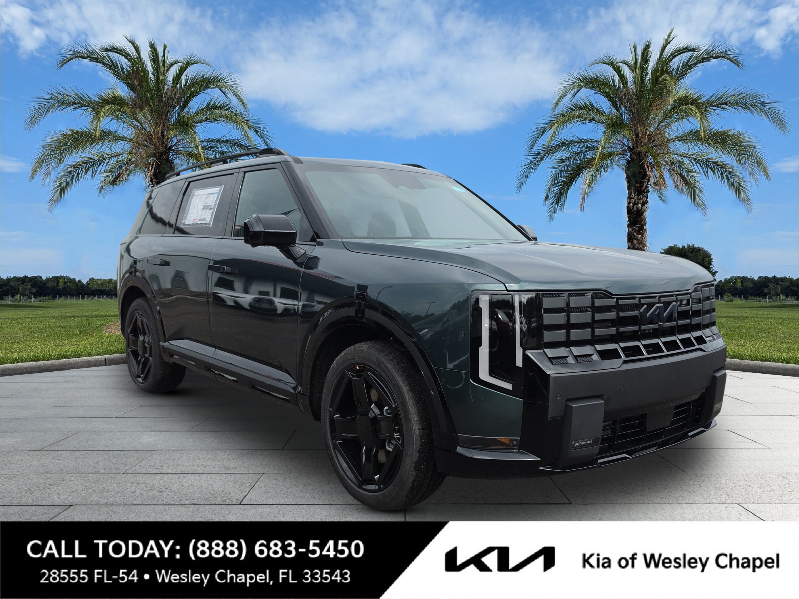 New 2027 Black Jade Green Kia X-LINE SX PRESTIGE image 1