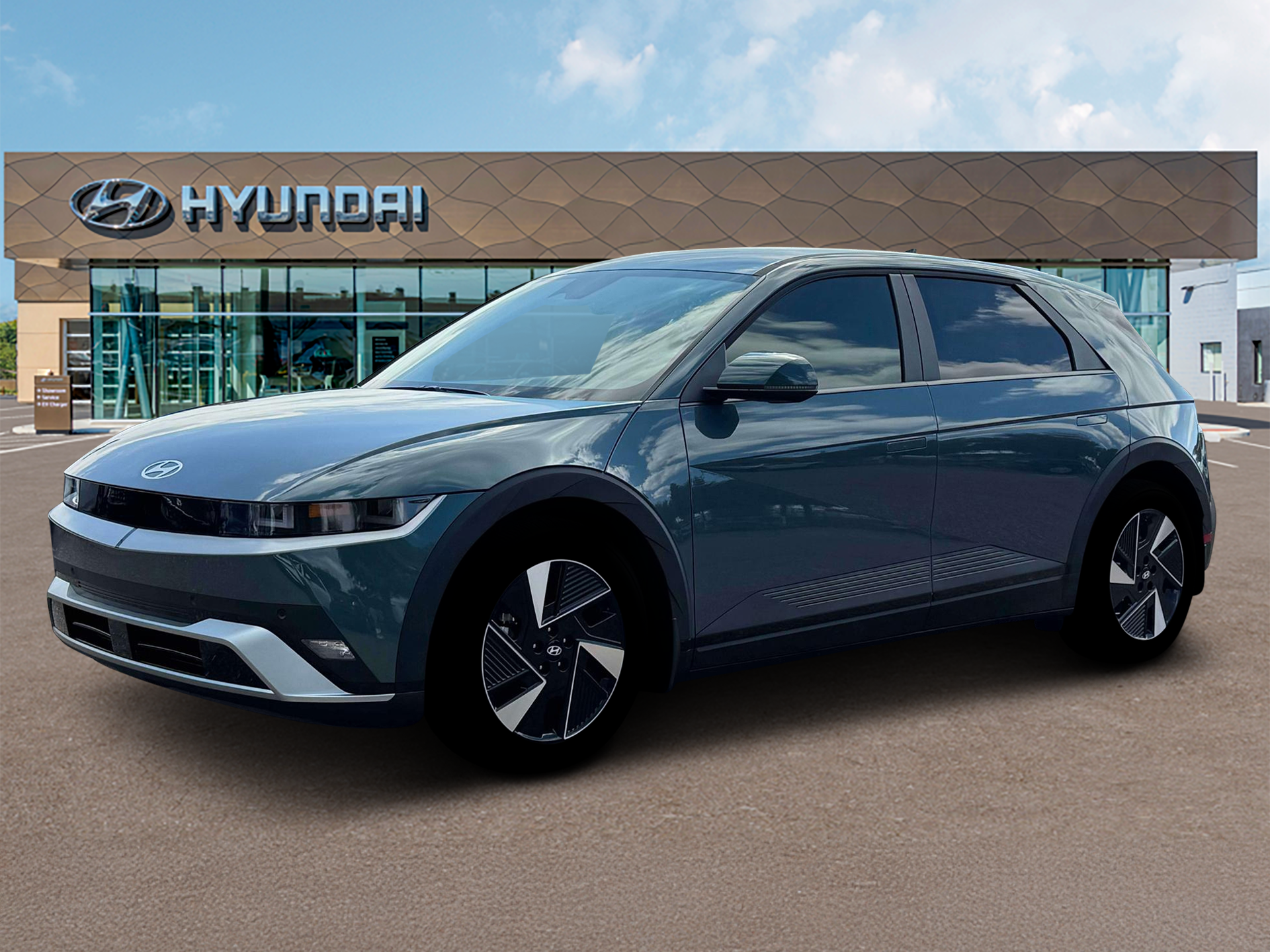 New 2026 Teal Hyundai SEL image 2