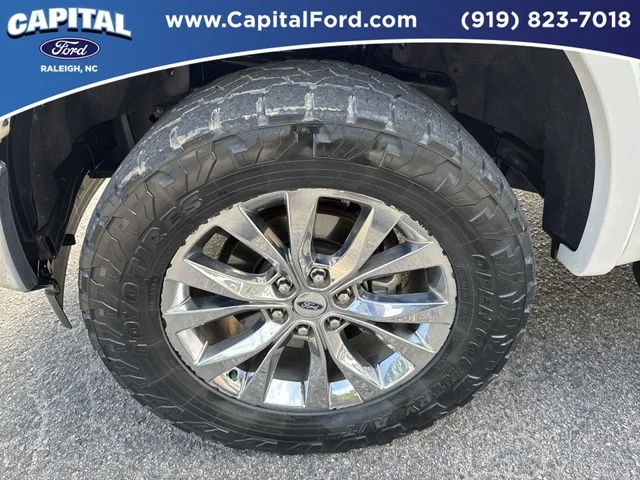 Used 2017 White Ford Lariat image 13