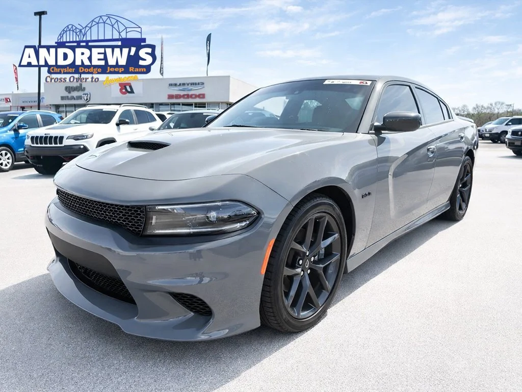 Used 2023 Gray Dodge R/T image 1