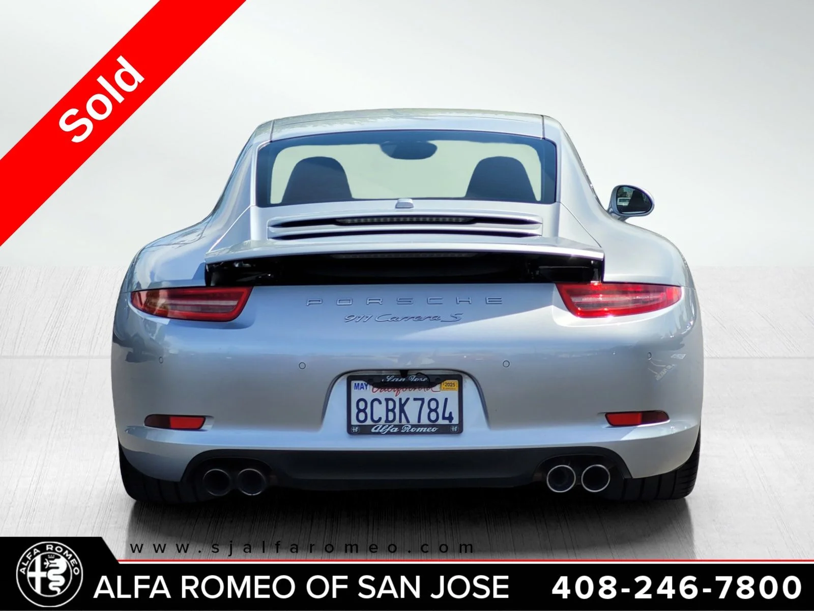Used 2014 Silver Porsche Carrera S image 4
