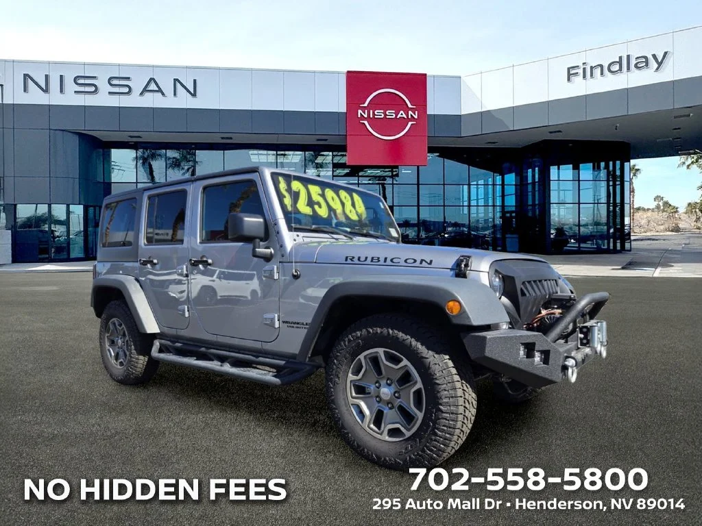 Used 2017 Silver Jeep Unlimited Rubicon image 1