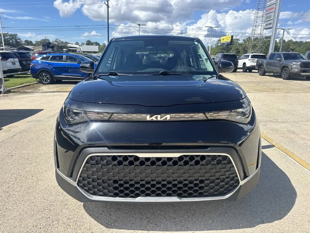 Certified Used 2025 Black Kia LX image 2